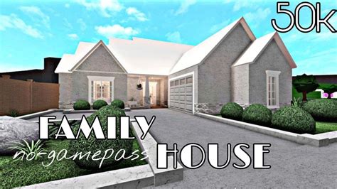 Not a lot of people have all the passes so I thought I would build a home with none. . Bloxburg no gamepass house